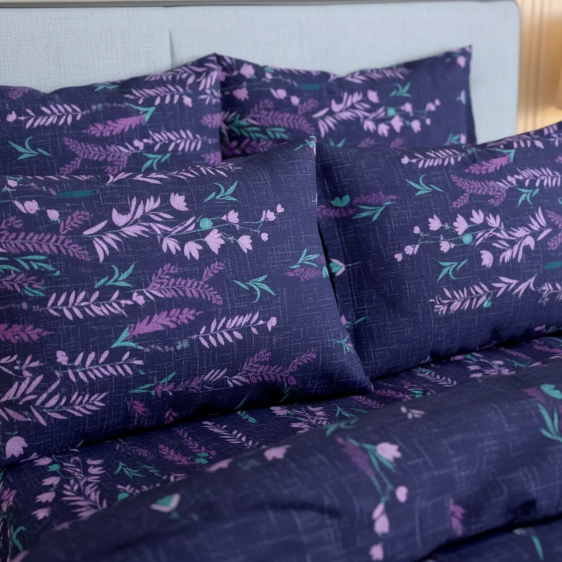 BAXTER 7 Pc Bedding Comforter Set