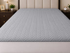 Mattress Protector Quilted Waterproof Ultra sonic Grey